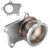 5 Bolt Turbo Downpipe Flange to 2.5in V Band Conversion