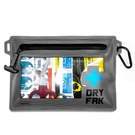 EVERLIT Ultralight Waterproof First Aid Kit, Boat First Aid Kit, Marine Medical Kit for Boating, Kayak, Backpacking, Hiking, Camping, Emergency Kit (Grey)