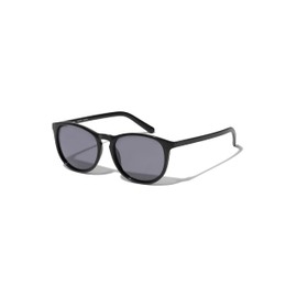 PILGRIM, CAMILLA Recycled Classic Sunglasses, Polarised Women's Sunglasses with UV400 Protection, black