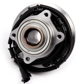 cciyu 512360 Wheel Hub and Bearing Assembly Replacement for fit Chrysler Town andamp Country 2008-2011 Dodge Grand Caravan 2008-2011 Wheel Hubs with ABS 5 Lugs (1)