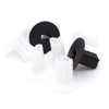 THE CIMPLE CO Dual Feed Thru Bushing - (White) RG6