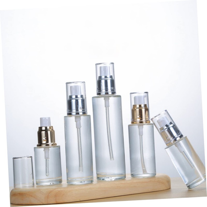 OHPHCALL Travel Essential Portable Pump Bottles for Cosmetics Oils 50ml