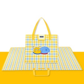 PETHROOM [Pesroom] Folding Picnic Mat Two-way Bag Picnic Bag Waterproof Mat