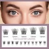 Ocean Pearl Cluster Lashes Kit 144PCS Individual Eyelashes 10-16mm DIY
