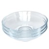 VIPHIEC 10 oz Glass Rice Bowls Set, Dessert, Soup, Cereal,