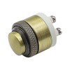 Alnicov 2 Pcs Brass Door Bell Momentary Push Button Switch,