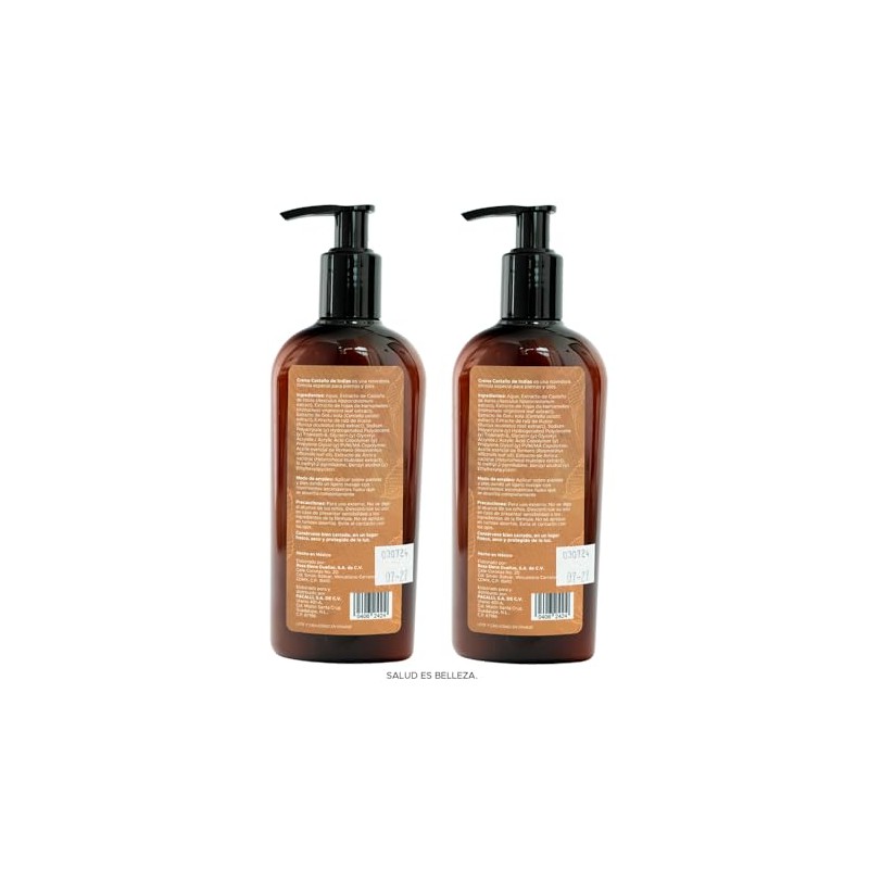 Crema Castaño de Indias 2 Pack, Crema Corporal PACALLI -