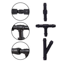 Fanmuran Stecker für Scheibenwischer-Schlauch, Universal-Unterlegscheibe, für Windschutzscheibe, Auto-Vorderseite, 18 Stück