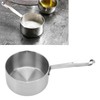 Stainless Steel Butter Warmer Flat Bottom Milk Pot with Double