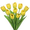 Arborus Artificial Tulips Flowers – 20" Long Stem Faux Tulips,