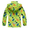IjnUhb Waterproof Hooded Jacket for Boys Girls,Kids Raincoats Outdoor Windbreaker