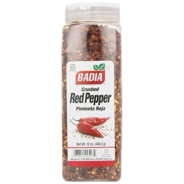 Badia Spices inc Spice, Crush Red Pepper, 12 Ounce (Pack of 6)
