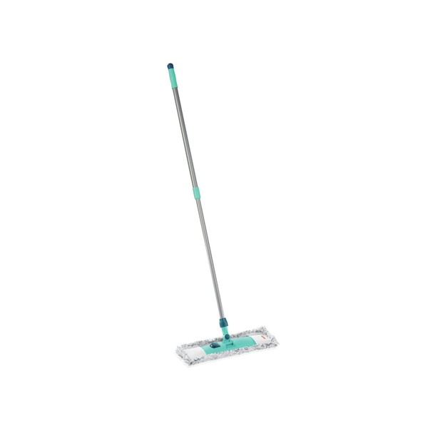 Leifheit Classic XL Floor Washer, Microfibre Mop with Flexible Telescopic Handle, Mop with Detachable Cover and Integrated Mop