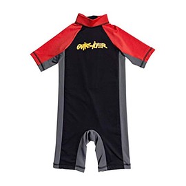 Quiksilver Boys' Spring Rashguard Surf Shirt, Black, 2