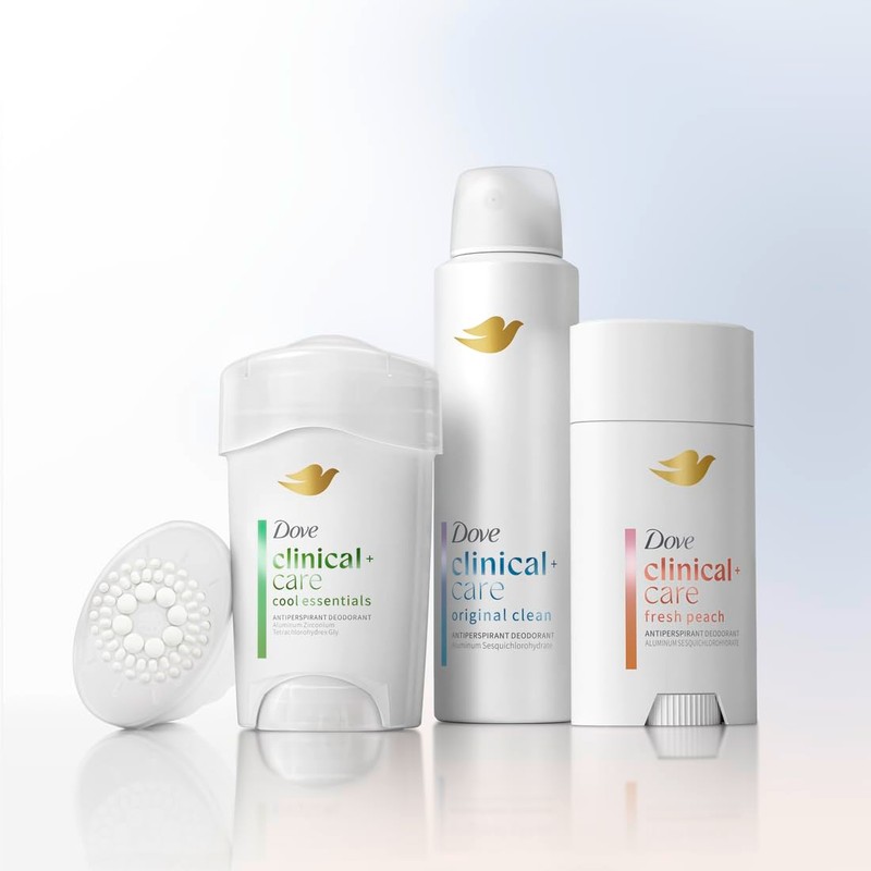 Dove Clinical + Care Antiperspirant Deodorant Invisible Solid Stick for