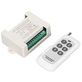 Motor Remote Control Switch 12V 24V 6 CH Relay Forward and Reverse Wireless Switch for Car Motor Electric Curtain