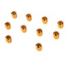 10PCS Electric Guitar Pickup Switch Tip Gold Round Retro Plastic