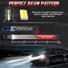AuureLamp For Honda Fit 2008-2020 4PC LED Headlight High/Low +