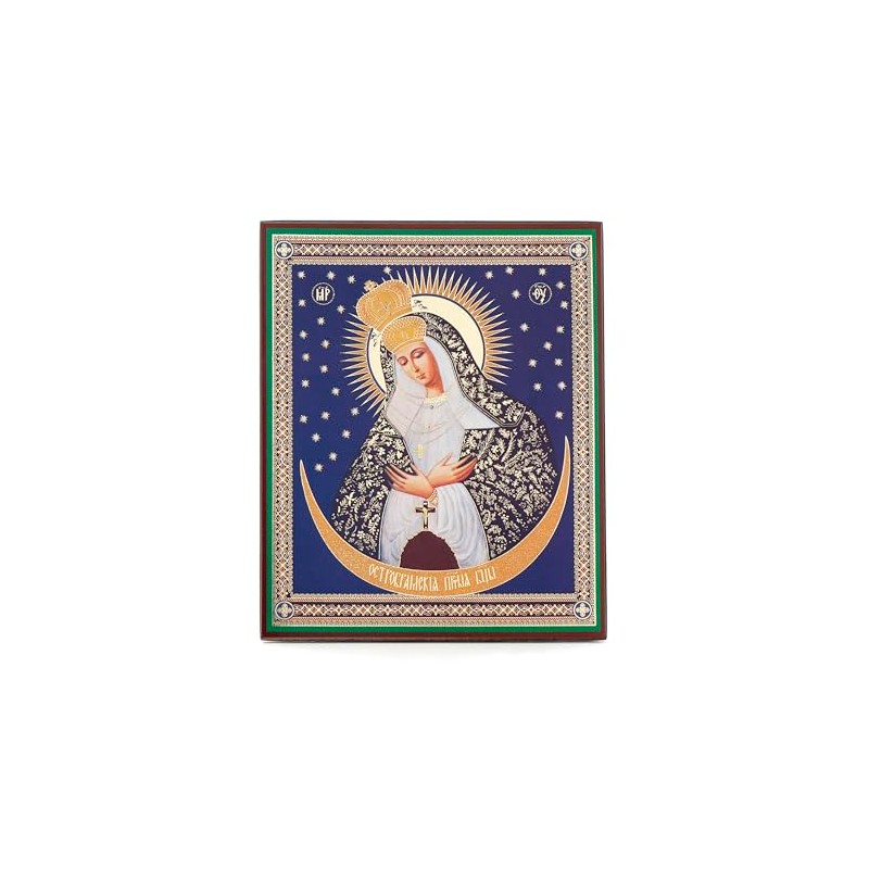 NKlaus The Merciful Mother of God Ostrobrama Wooden Icon 10