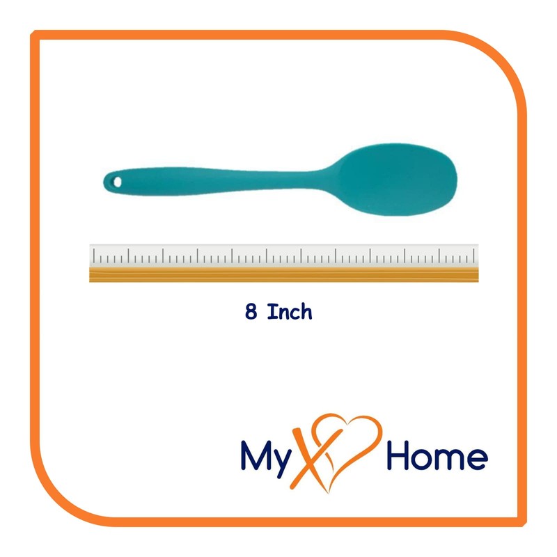 8" Light Blue Silicone Spoon by MyXOHome