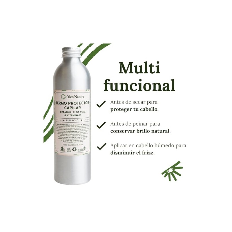 Eco Refill Termo Protector Capilar Rinde 3 Frascos de 80ml