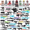 Military Minifigures Weapon Armor Kit for Star War Army Weapons