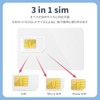 Prepaid sim 365 days 10GB Japan communication sim Data communication