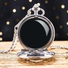 DerMacht Scrying Mirror Natural Black Obsidian Mirror for Divination, Witchcraft,