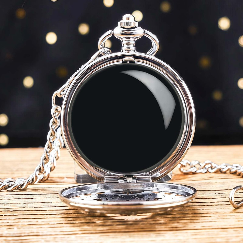 DerMacht Scrying Mirror Natural Black Obsidian Mirror for Divination, Witchcraft,