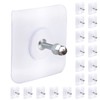 AIERSA Heavy Duty Adhesive Hooks, Wall Hooks for Hanging, Screw