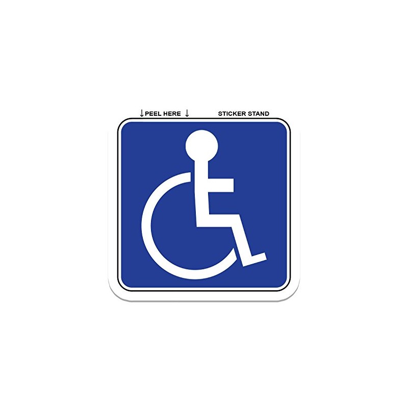 Handicap Access ADA Disabled Sticker Window Door Decal