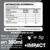 Creatina Monohidratada 500 G Sin Sabor Pura Aumenta Fuerza Y