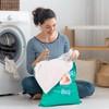 2 Pcs Large Travel Laundry Bags - Waterproof Wet/Dry, Washable,