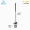 DRELD 10 pieces dart tips, steel tips with 2BA thread