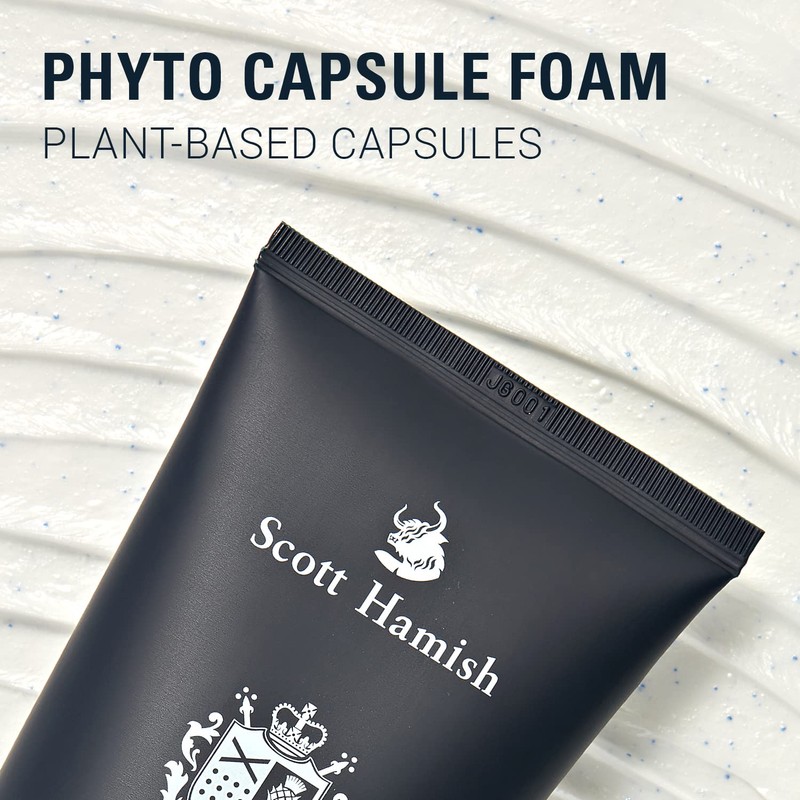 Scott Hamish Blue Freedom Capsule Cleansing Foam - Exfoliating Face