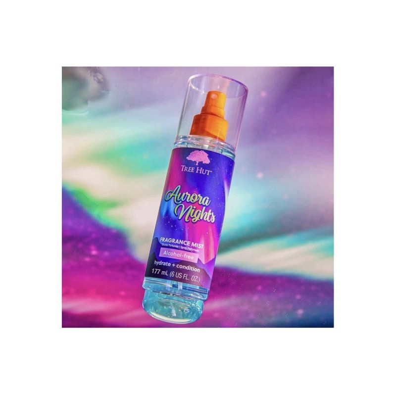 Tree Hut Aurora Nights Fragrance Mist Versatile Body Spray 6