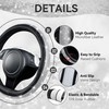 CAR PASS 11 PCS Bling Diamond Car Accessories for Women,