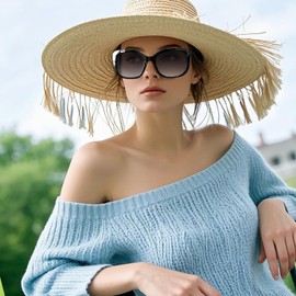 FONHCOO Bifocal Sunglasses for Women -Reading Sunglasses with UV400 Protection, Stylish Bifocal Sun Reader for Outdoor(Black 1.5)