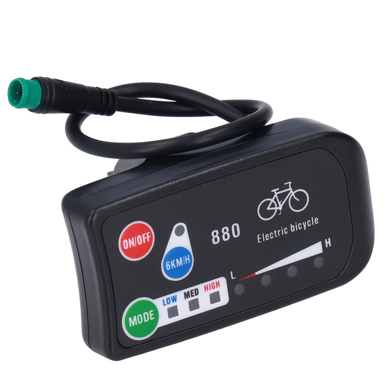 Bicycle Lithium Battery Conversion Kit 22A Controller LED 880 Display