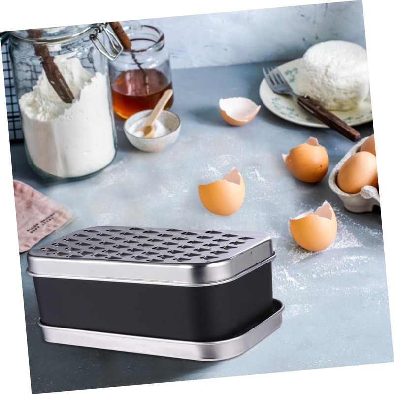 LIFKOME 1Pc Kitchen Grater with Storage Container Peeling Tool for