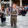 NEYGU 5mm Neoprene Waders with 1500g Weight Rubber Boots
