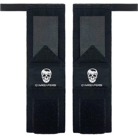 Weightlifting Wrist Wraps (IPF Approved) 18" Professional Quality Wrist Support with Heavy Duty Thumb Loop - Best Wrap for Powerlifting Competition, Strength Training, Bodybuilding - Color: Navy