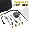 9 Pieces Automotive Compression Tester Kit and Spark Plug Tester,
