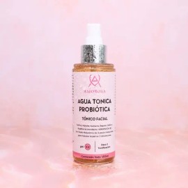 Agua Tónica Probiótica Amorosa 150ml Con Ácido Hialurónico Día/Noche Piel Mixta