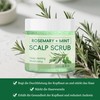 Scalp Scrub, Rosemary and Mint Scalp Scrub, Hair Treatment, Scalp
