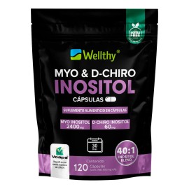 Myo Inositol Dchiro 120 Cápsulas Lwellthy Sabor