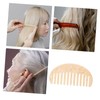 FOMIYES Curly Hair Detangling Comb Anti-static Wide Tooth Teasing Hair