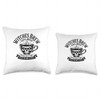 Witches Brew Coffeehouse Stop in for A Spell Throw Pillow