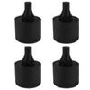 LT Easiyl 4pcs Car Door Buffer Rubber Shock Absorber Collision