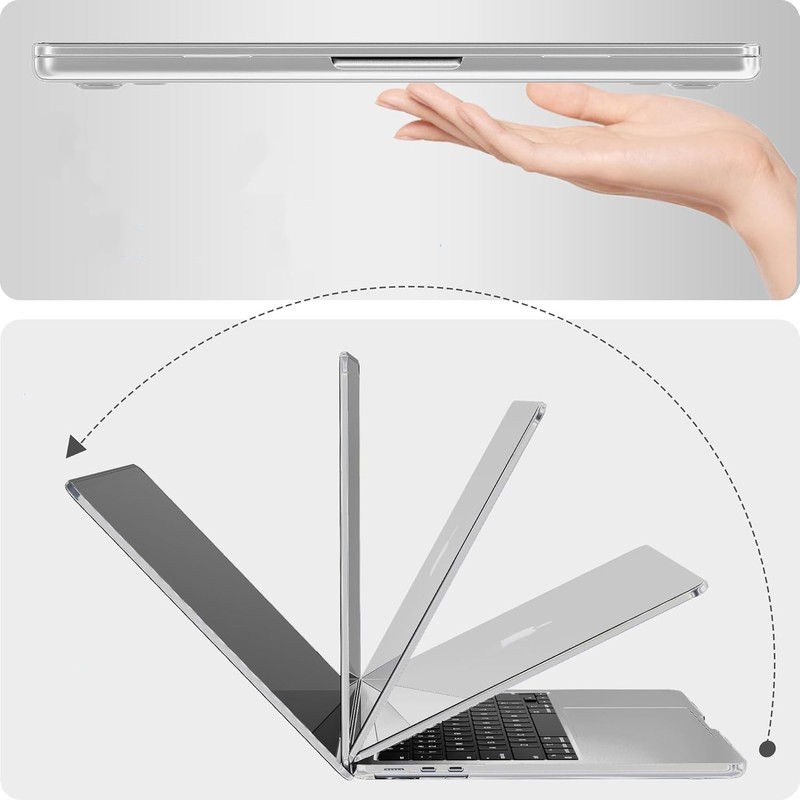 CLM-Tech Case Compatible with MacBook Pro 14 Inch M4 M3